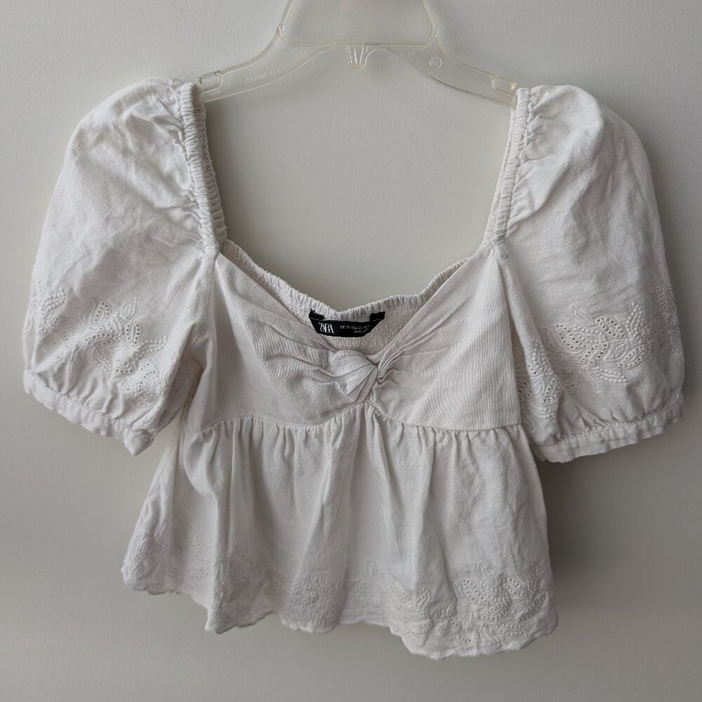 Zara Crop Shirt Size XS
